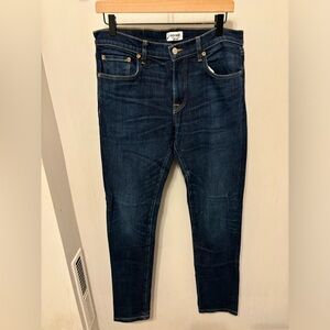 Buck Mason Jeans Mens 32x32 Blue Made In USA Slim Fit